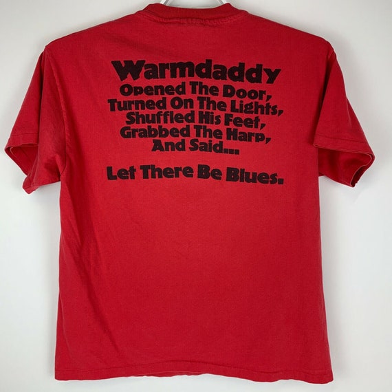 Warmdaddys Philadelphia Vintage 90s T Shirt Live … - image 3