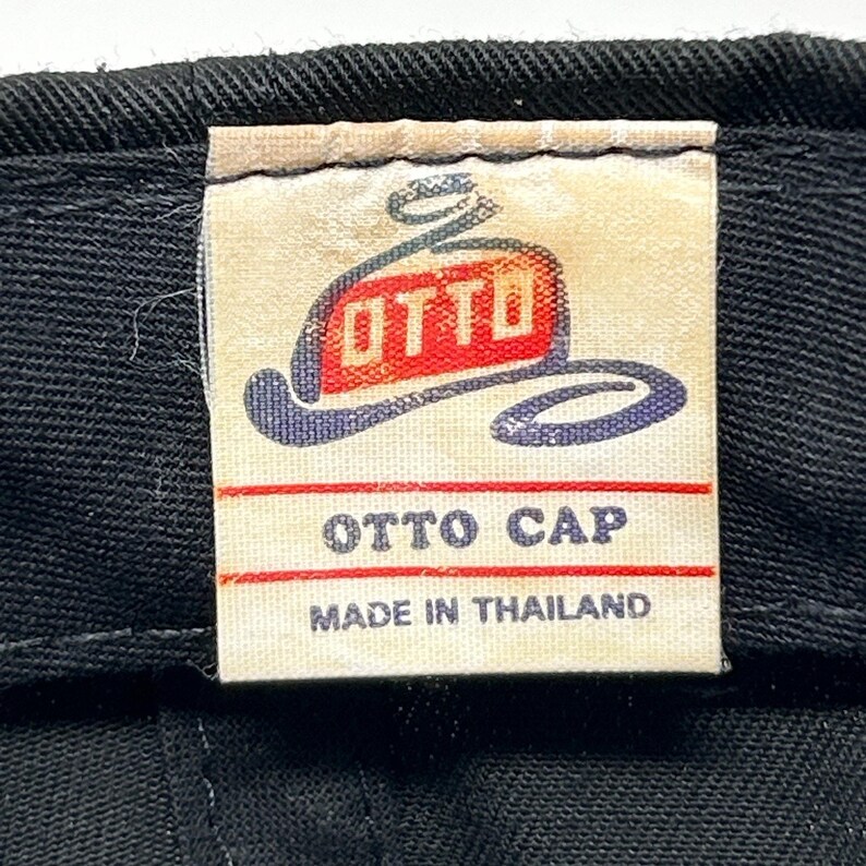 Boné de beisebol vintage Mahowald Sports Ski-Doo dos anos 90, modelo New Prague, com fecho de pressão, preto. imagem 10