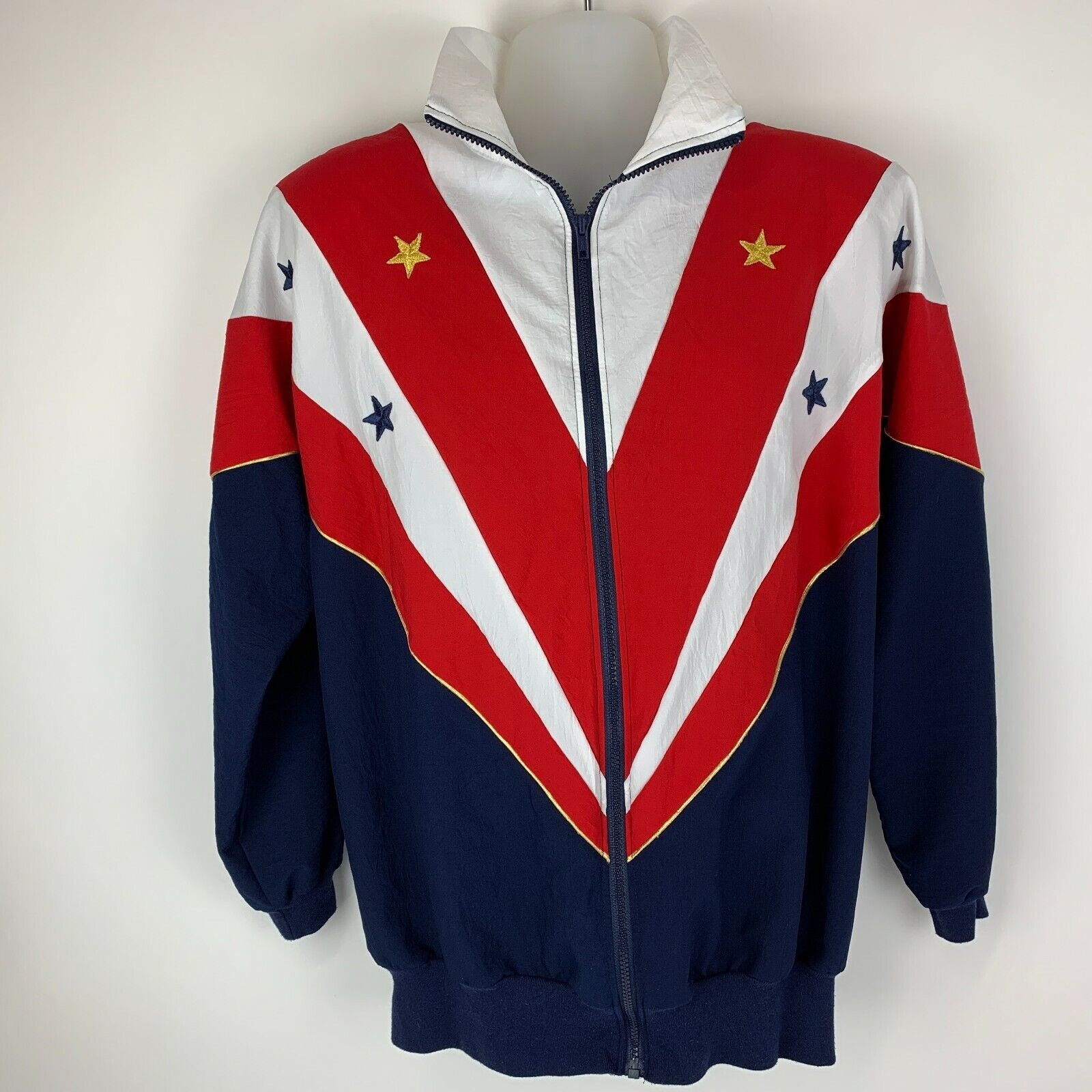 Flag store graphic windbreaker