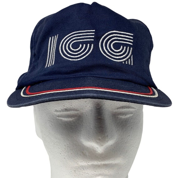 ICG Propane Snapback Hat Vintage 80s Canada Blue … - image 2