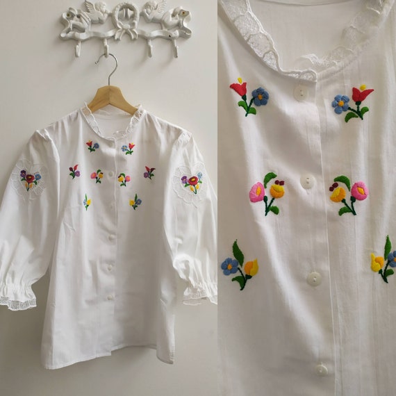 Vintage Hungarian blouse