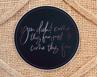 Only Come This Far Etsy Only Come This Far Etsy