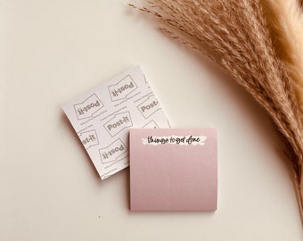 Things to Get Done Post-it Notes: 3x3 Minimal Notepad