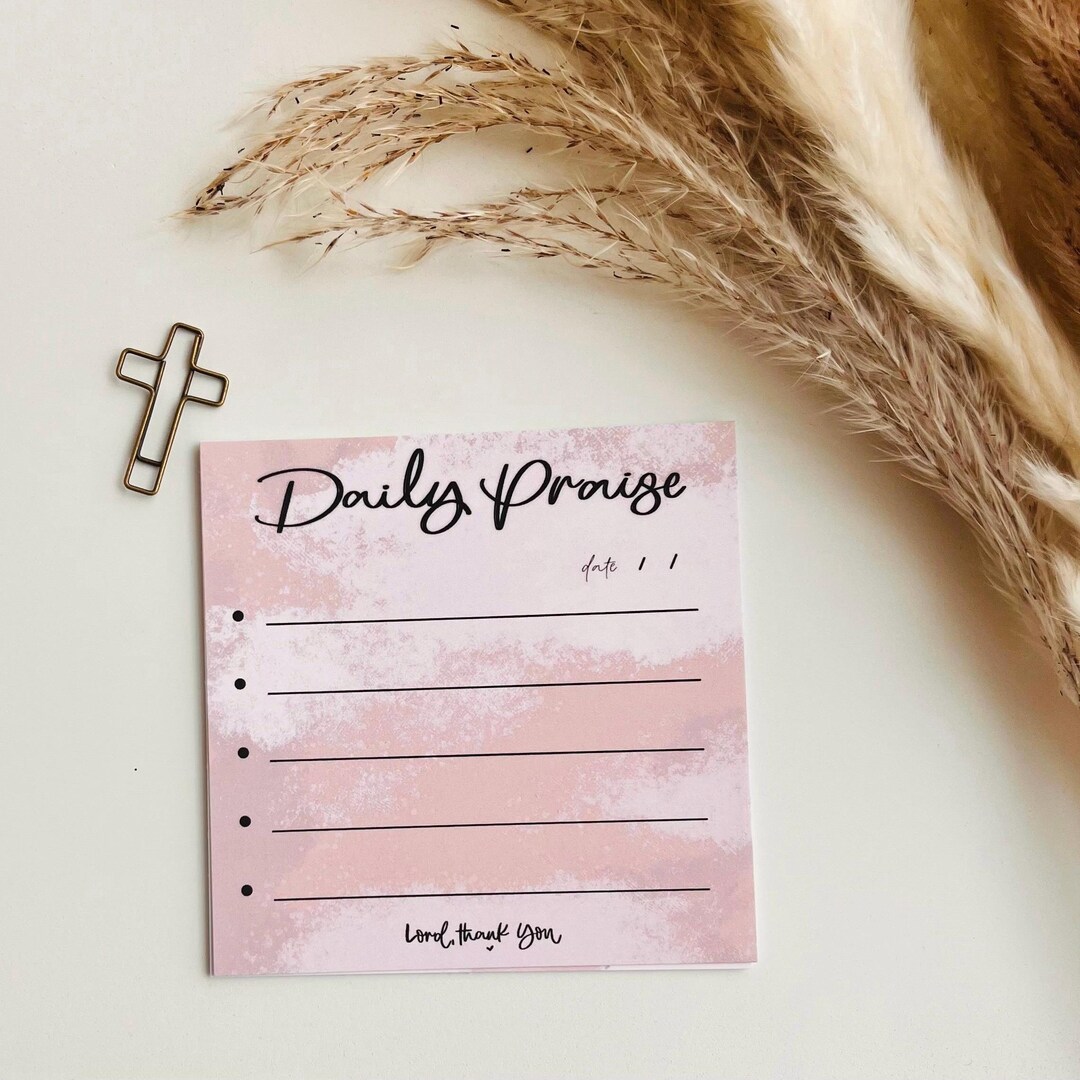 Praise Cards Example Daily Praise Card Set, Gratitude Cards for Prayer Board, Bible ...