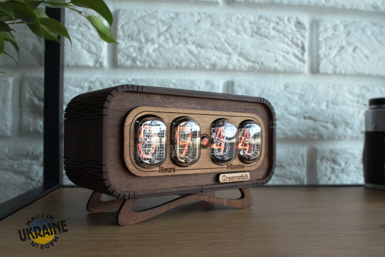 BESTSELLER Nixie Tube Clock IN12 Nixie Clock Office Clock Etsy