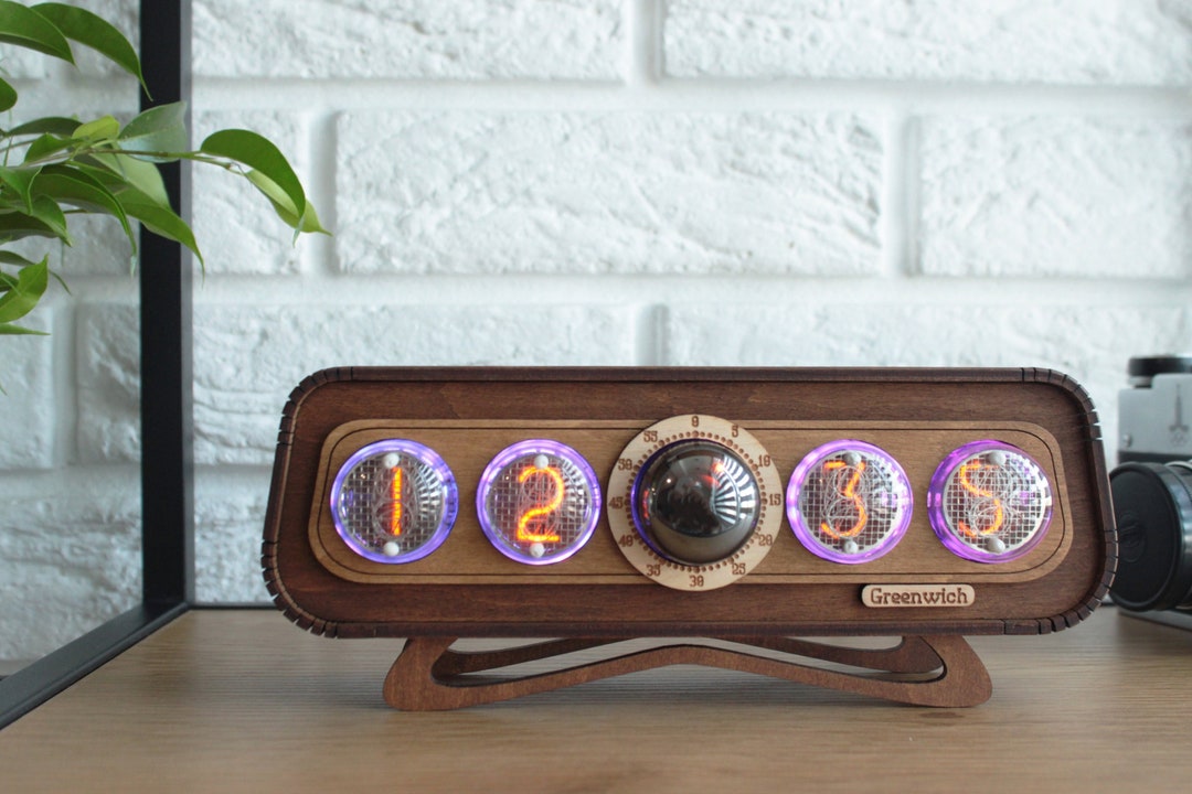 ニキシー管時計 デカトロン付 Nixie IN-4 dekatron OG-4 ニキシー管時計 デカトロン付 Nixie IN-4 dekatron OG-4 - メルカリ