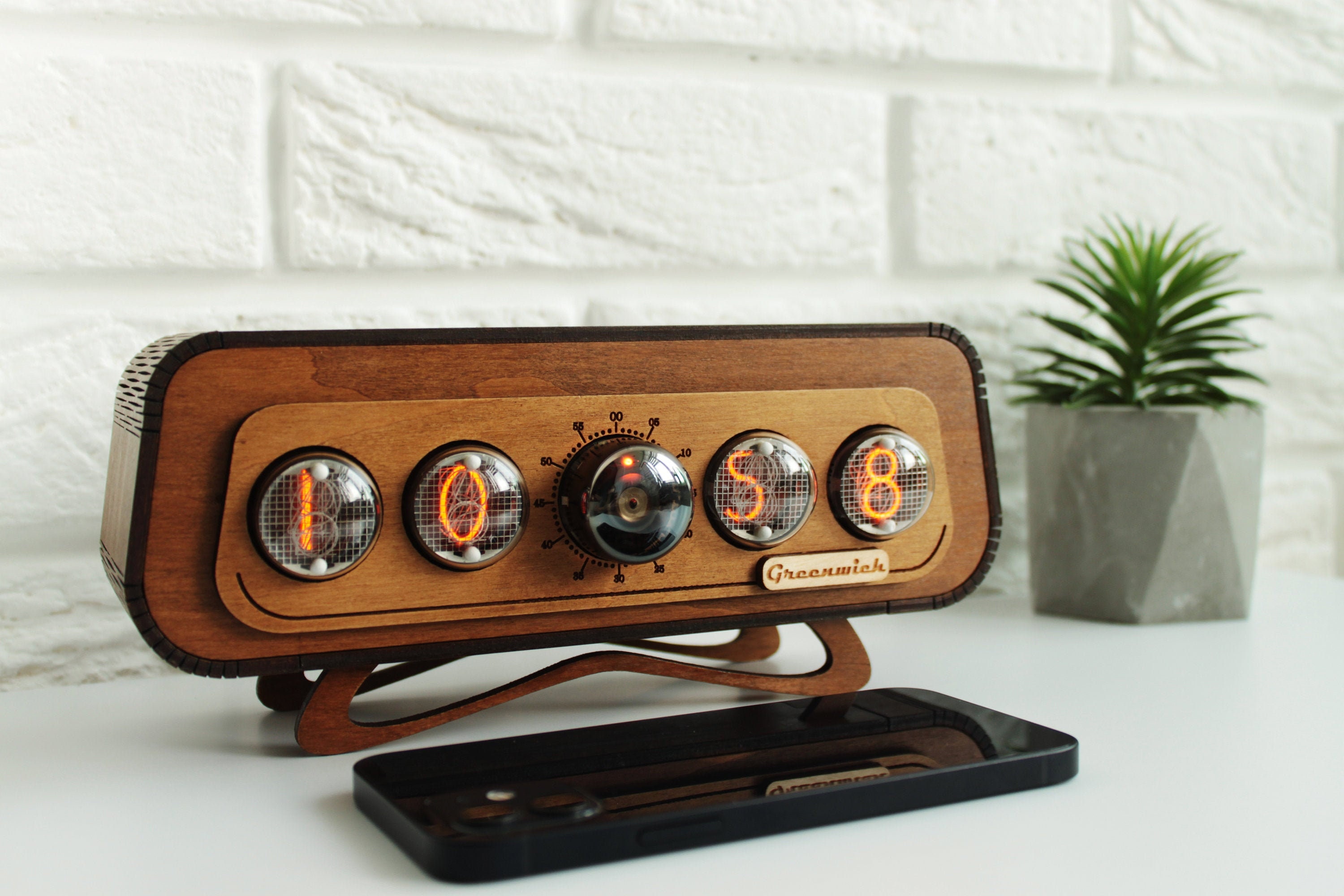 BESTSELLER Nixie Clock in 4 Nixie Clock With Remote Gift for Etsy UK