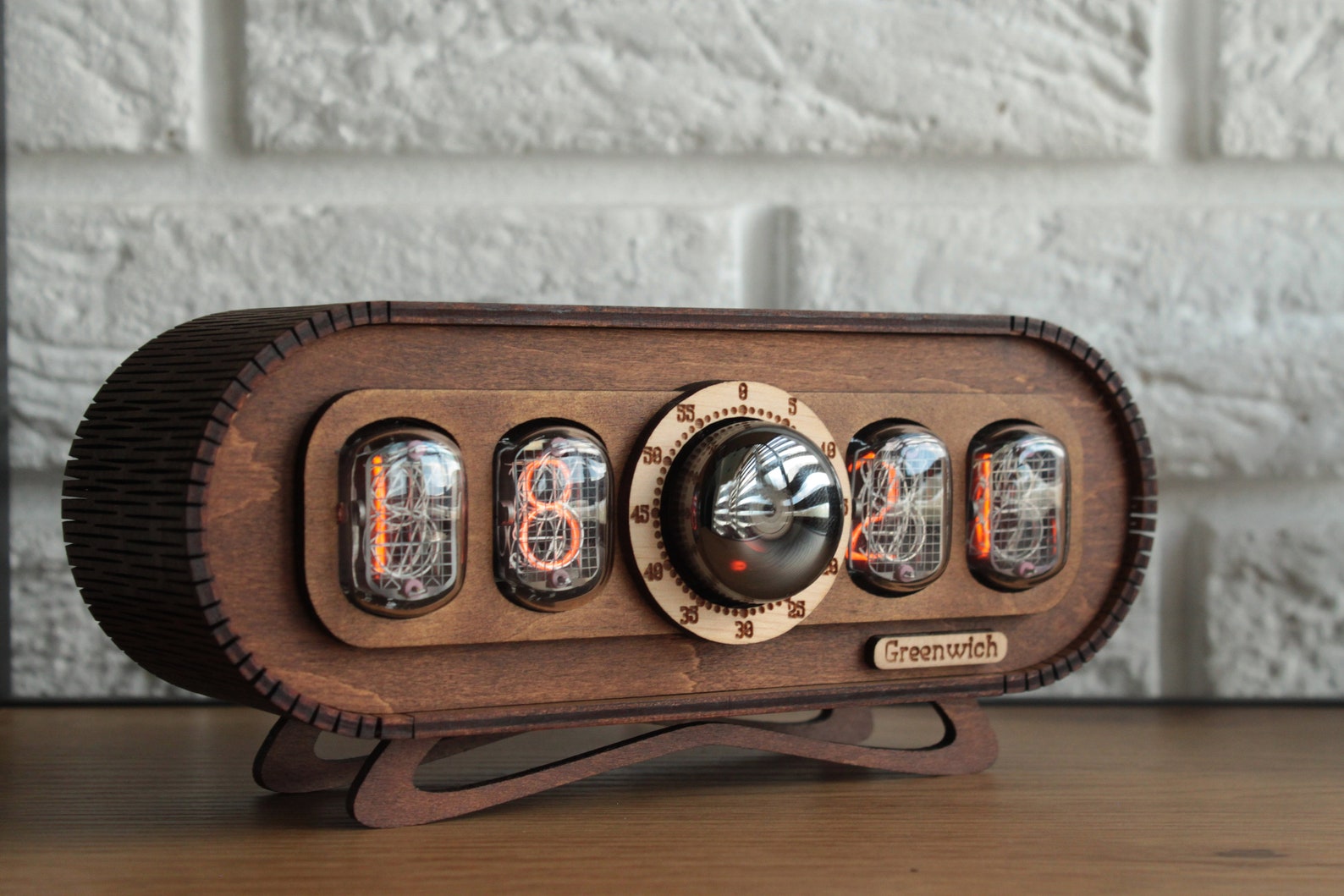 Retro Nixie Clock IN-12, Dekatron Og-4, Digital Clock With RGB ...