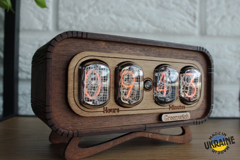 BESTSELLER Nixie Tube Clock IN12 Nixie Clock Office Clock Etsy