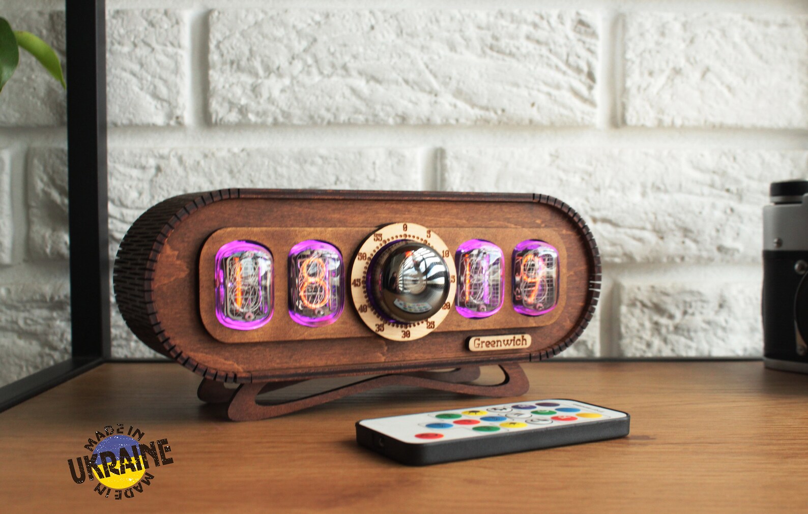 Light Bulb Clock Nixie Clock IN12 Og4 Decatron Og4 Nixie Etsy