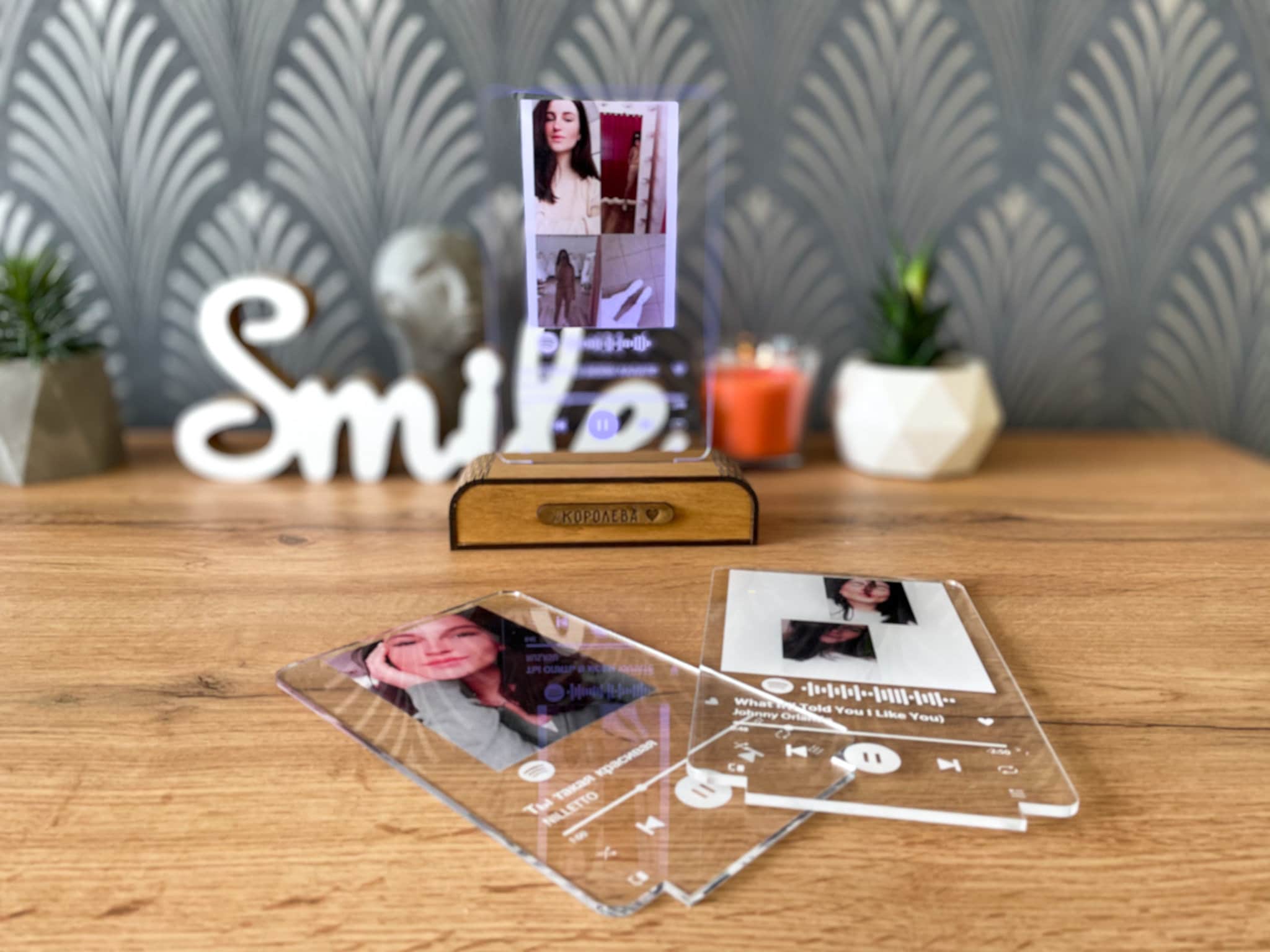 Custom Music Plaque Song Plaque Custom acrylic music plaque Etsy