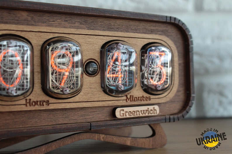 BESTSELLER Nixie Tube Clock IN12 Nixie Clock Office Clock Etsy