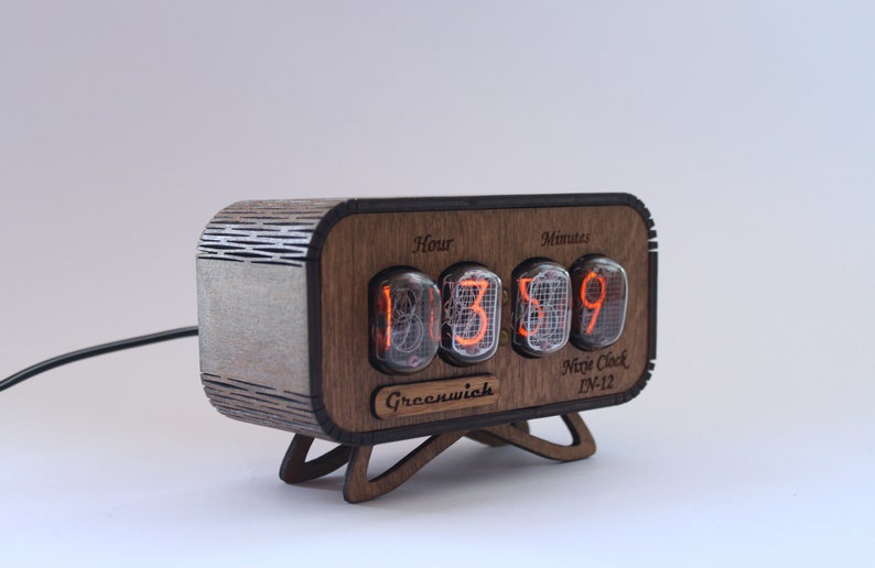 BESTSELLER Nixie Clock In12 Nixie Tube Nixie Lamp In12 Etsy