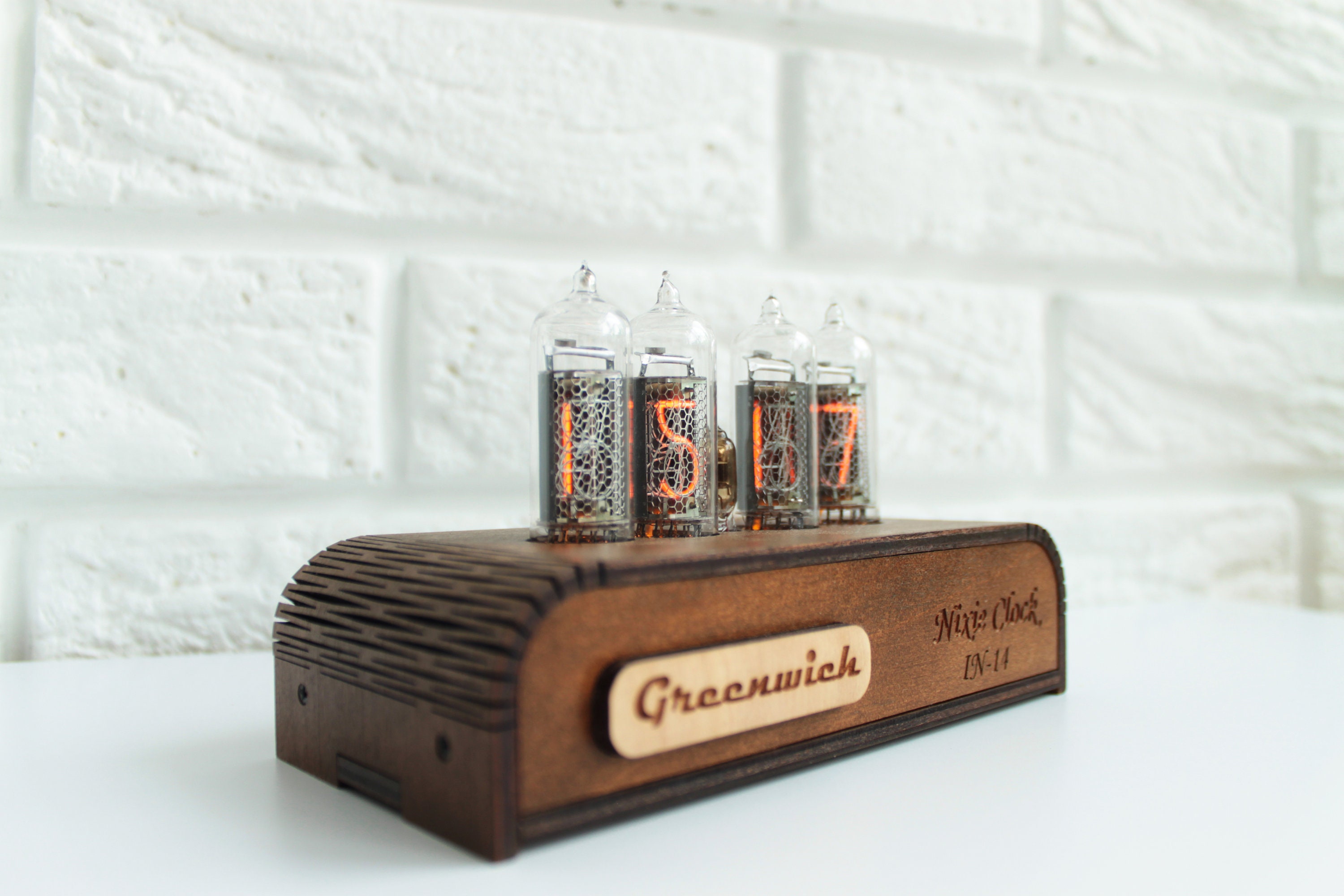 BESTSELLER Nixie Clock In14 Nixie Tube In14 Business Gift Etsy