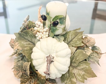 Fall Centerpiece, farmhouse fall centerpiece, Fall Table Centerpiece, Fall Table Decor, Farmhouse table decor, Thanksgiving centerpiece