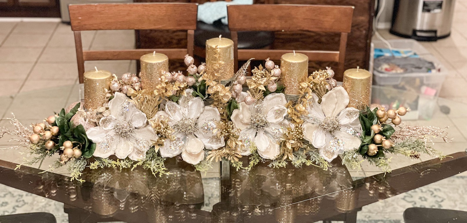 Christmas Centerpiece Xl Christmas Centerpiece Etsy