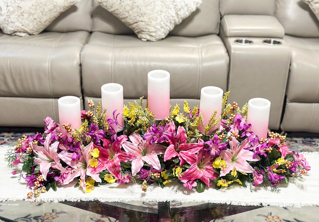 Spring Piece Large Spring Centerpiece, XL Spring Centerpiece, Easter Centerpiece ...
