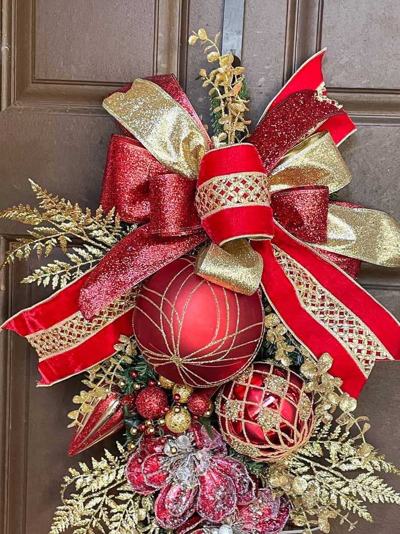 Christmas Swag Elegant Christmas Swag Modern Christmas Swag Etsy