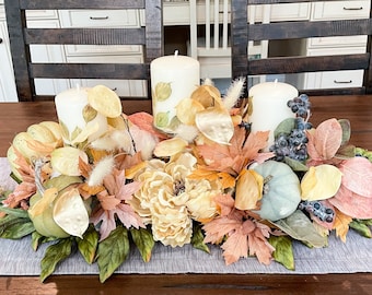 Fall Centerpiece, Fall Table Centerpiece, Fall Table Decor, Large floral centerpiece, Thanksgiving Centerpiece, Thanksgiving Centerpiece