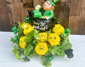 st Patrick’s day centerpiece, st Patrick’s day decor, st Patrick’s day table decor, st Patrick’s party decor, st Patrick’s day, Irish decor