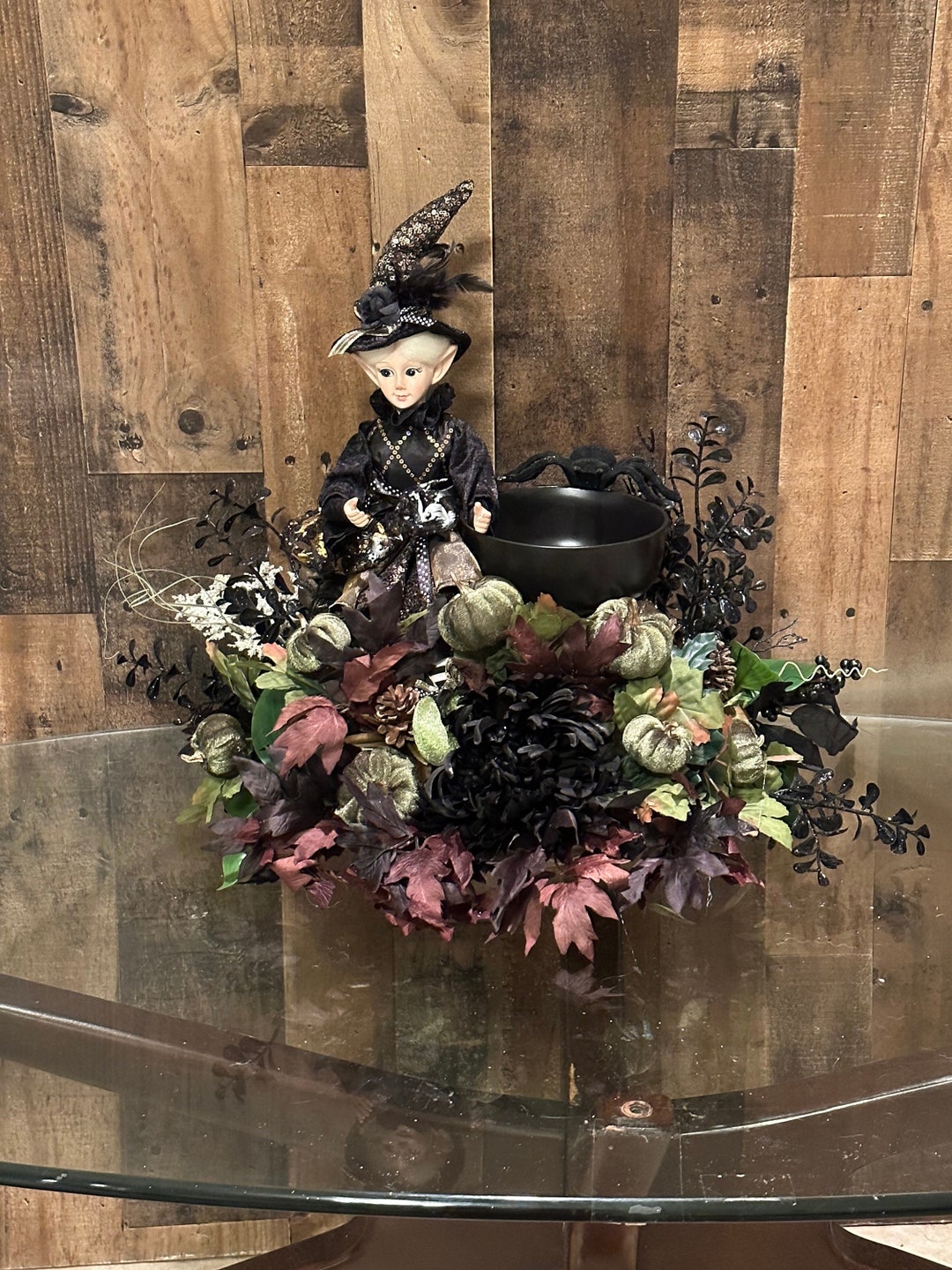 Halloween Centerpiece, Halloween Serving Dish, Halloween Table Decor