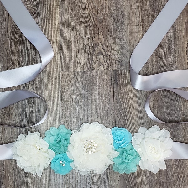 Maternity sash belt