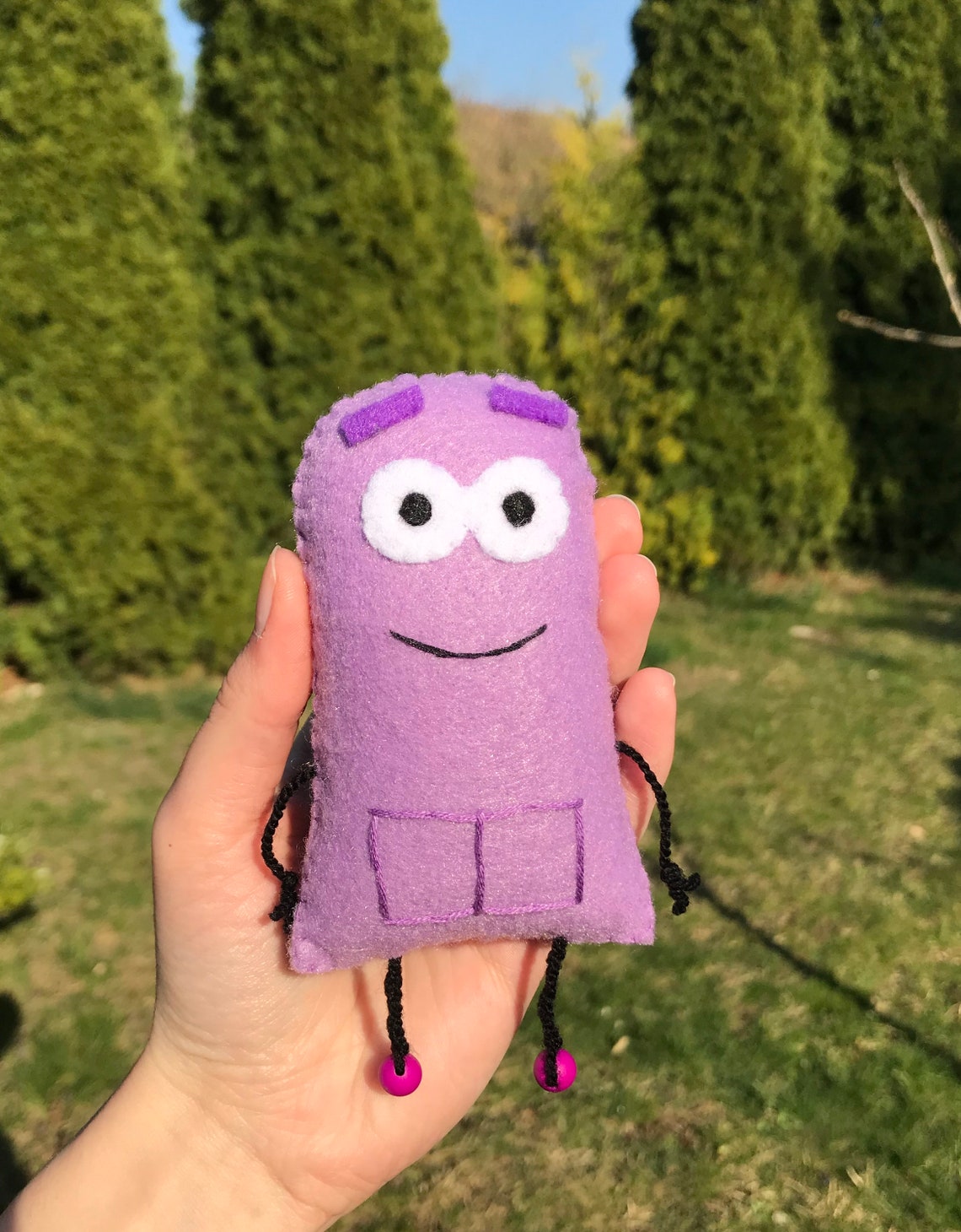 StoryBots inspired felt toys Mini felt toy Stuffed storybots | Etsy