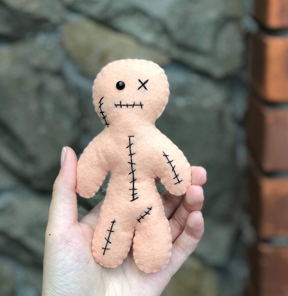 Voodoo Puppe Gruseliges lustiges Geschenk VooDoo Unikat Etsy