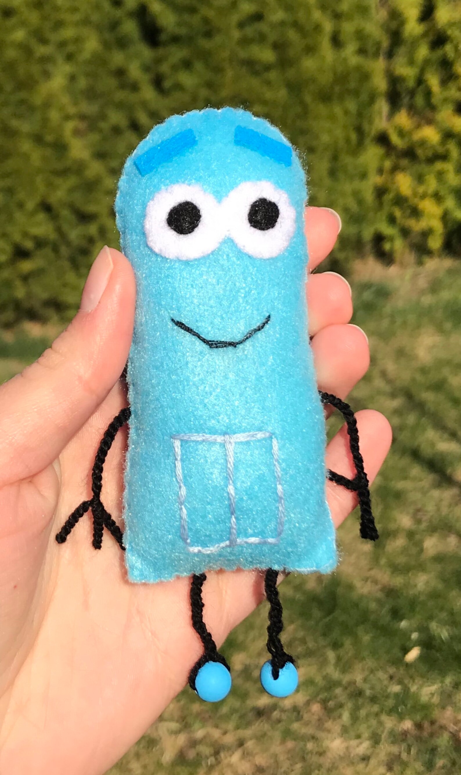 StoryBots inspired felt toys Mini felt toy Stuffed storybots Etsy