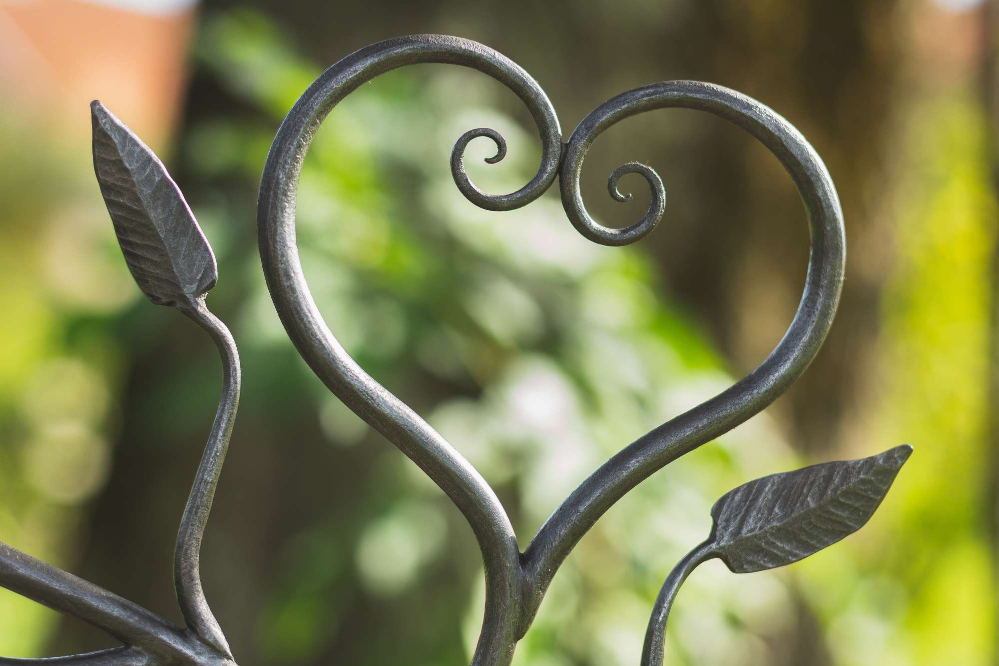 Arbre de vie - Coeur - en Fer Forgé - Etsy France