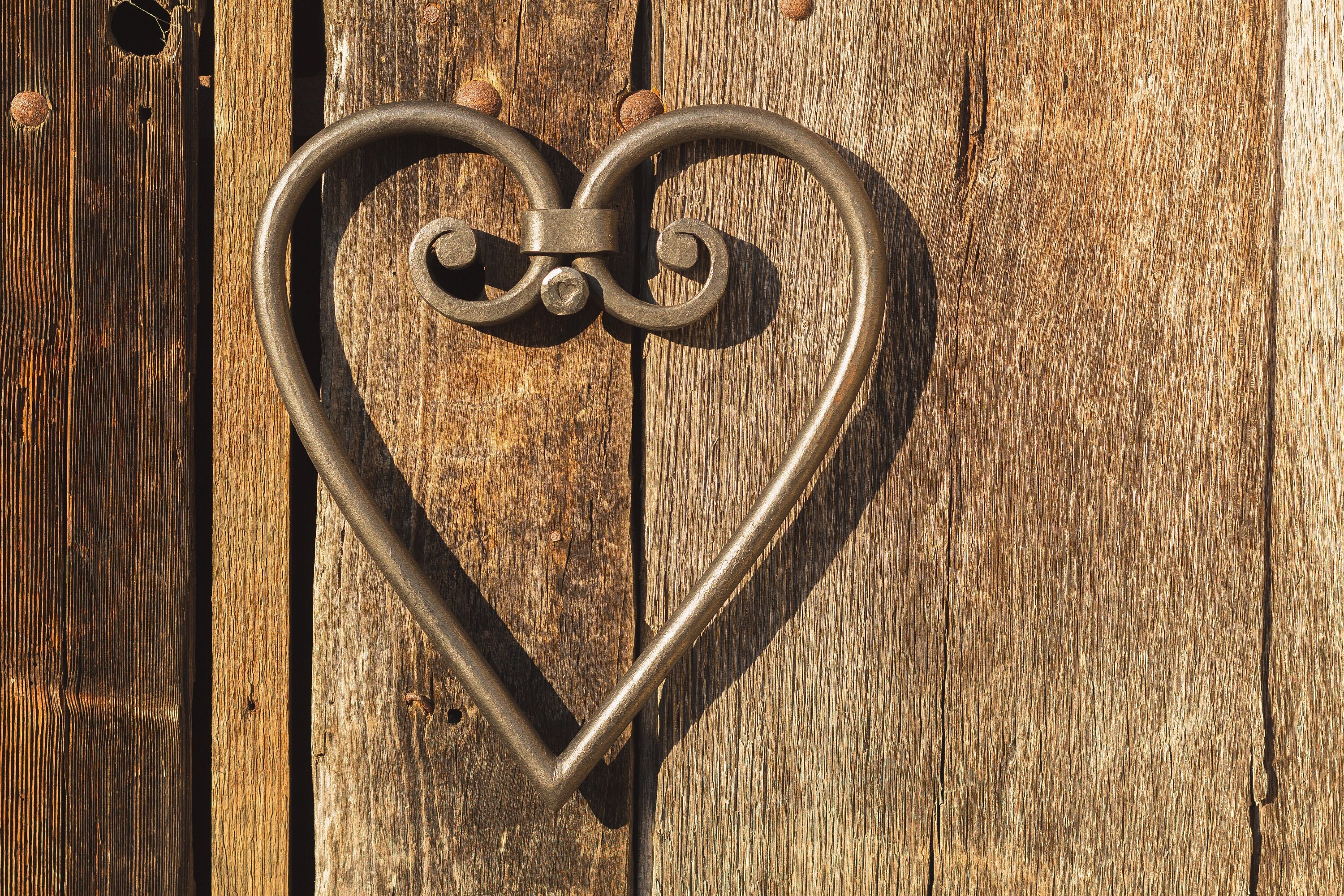 Saint-Valentin - Grand Coeur Forgé