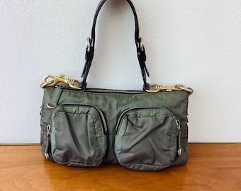 Miu Miu Archive Vintage Suede Mini Shoulder Bag - Etsy