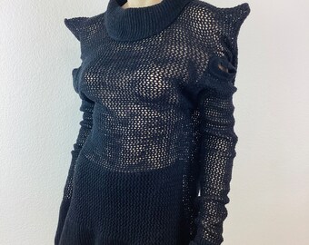 vivian westwood archive grunge カーディガン Vivienne Westwood ヴィヴィアンウエストウッドカーディガン 黒