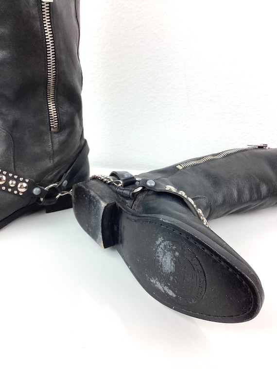 【関税&送料込】Golden Goose Boots Black Golden Goose Black Rock Jimi Zip Boots Golden Goose Deluxe Brand