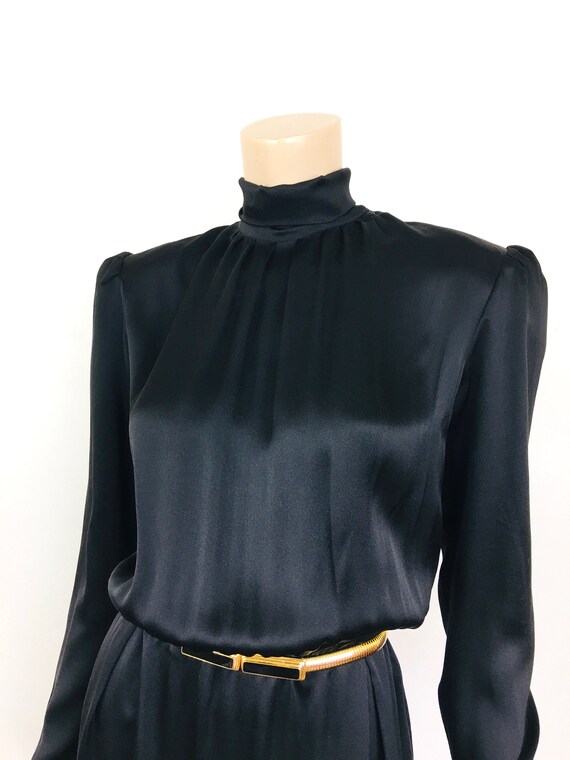 Vintage 1970s / 1980s CHRISTIAN DIOR Boutique Bla… - image 4