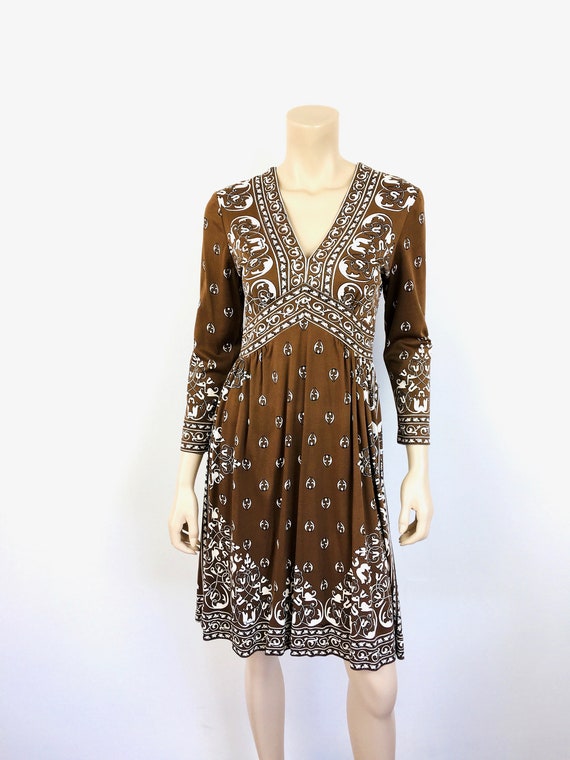 1970s Vintage PUCCI Style MAURICE Signature Dress - image 3