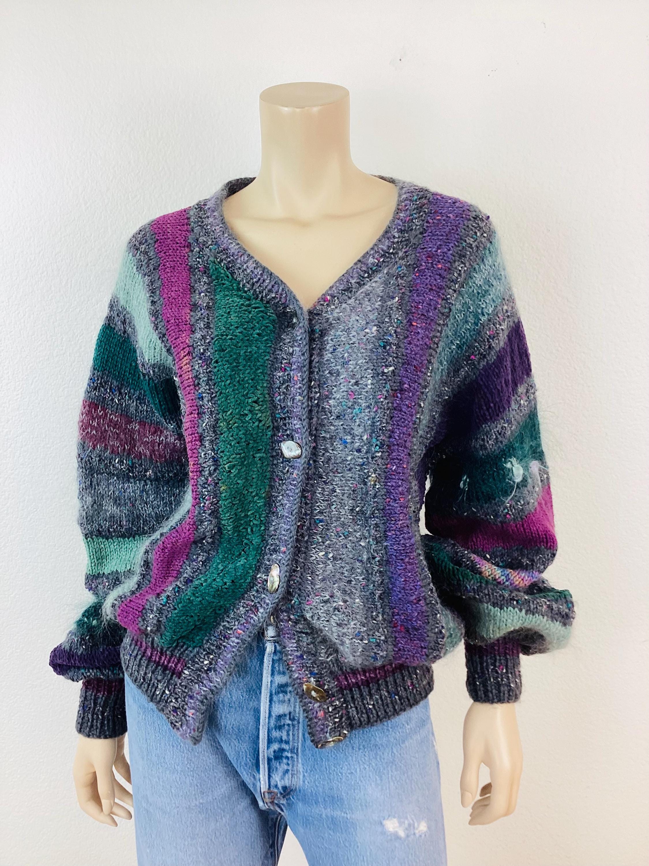 ちょく RHC Mohair Cardigan Ruhr Oversized Mohair Cardigan - Dark Grey Melange – The