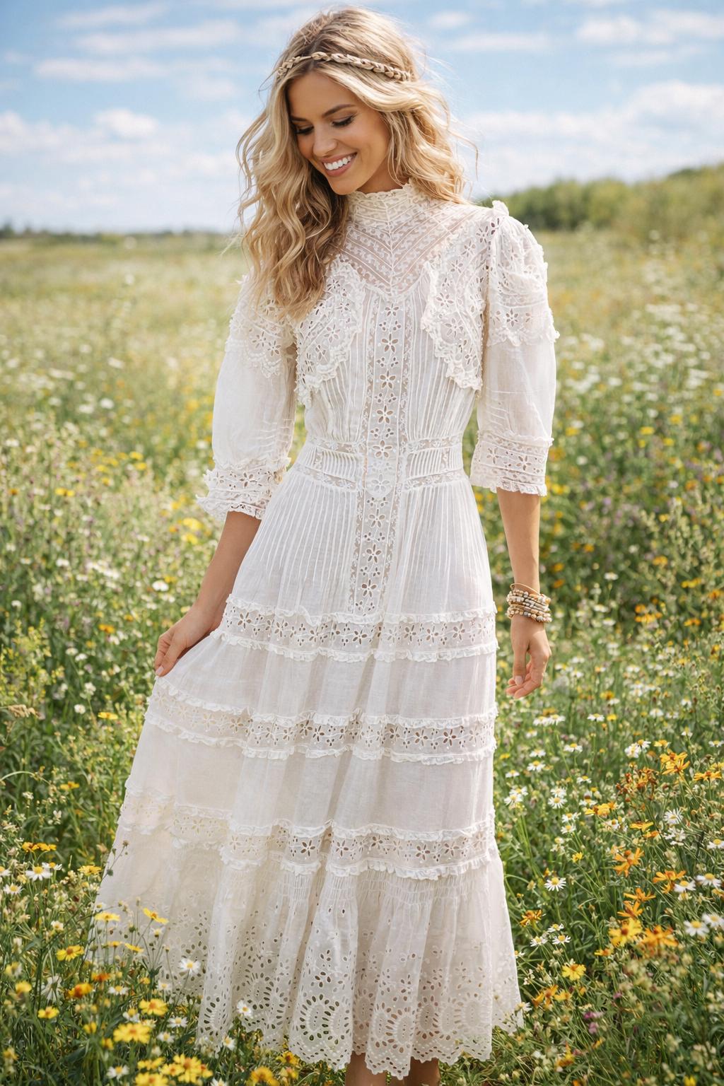 Doen White Dress - Etsy