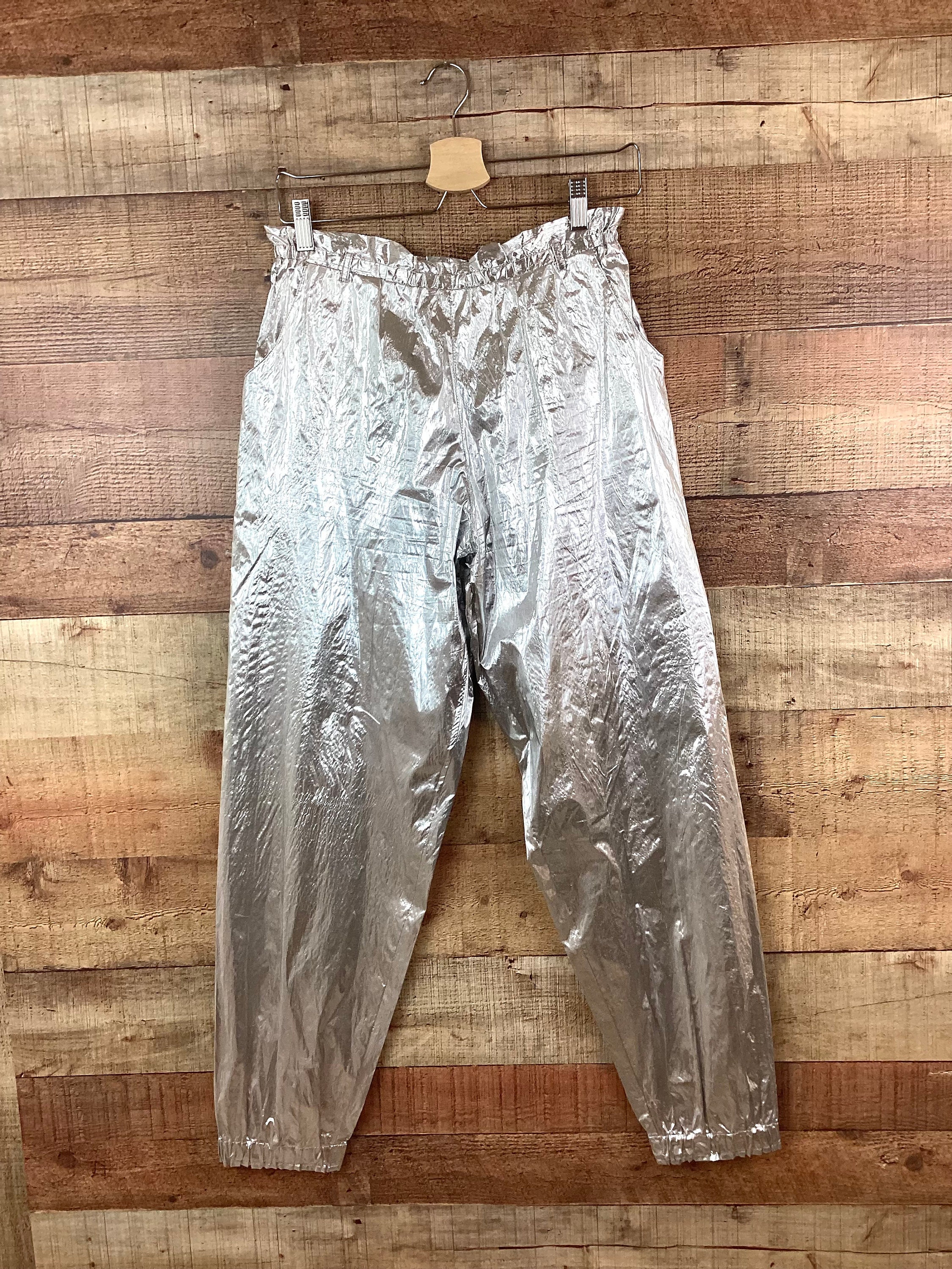 Vintage 1980s GLAM SILVER METALLIC Pants - Etsy Vintage 1980s GLAM SILVER METALLIC Pants - Etsy
