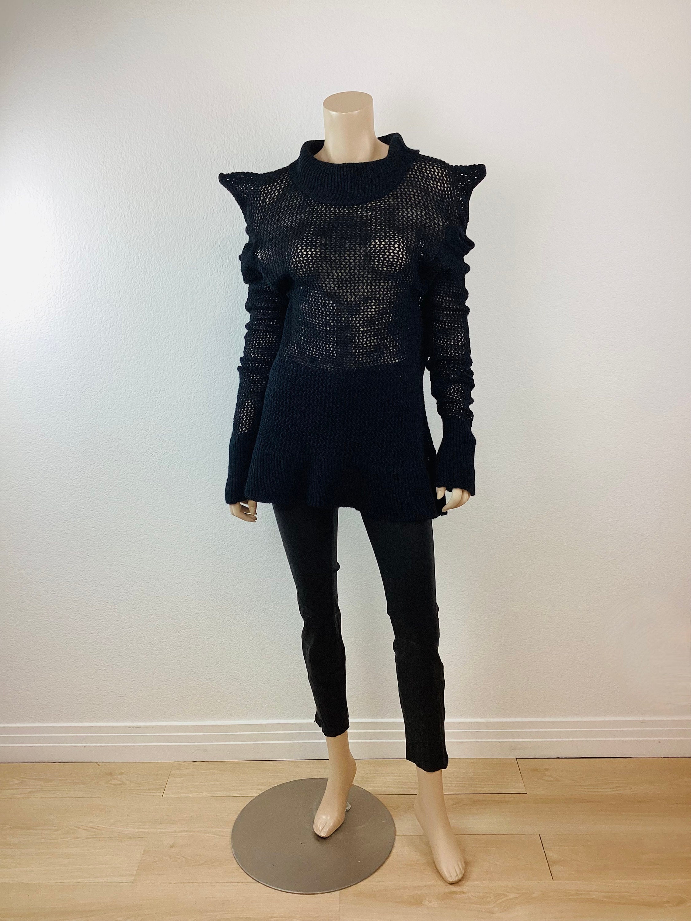VIVIENNE WESTWOOD Black FISHNET Anglomania Avant Garde