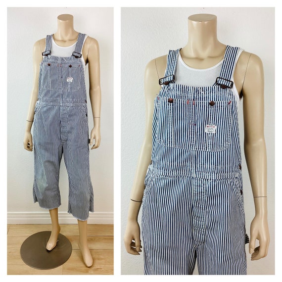 Vintage BIG MAC Sanforized ENGINEER / Hickory Stripe Denim