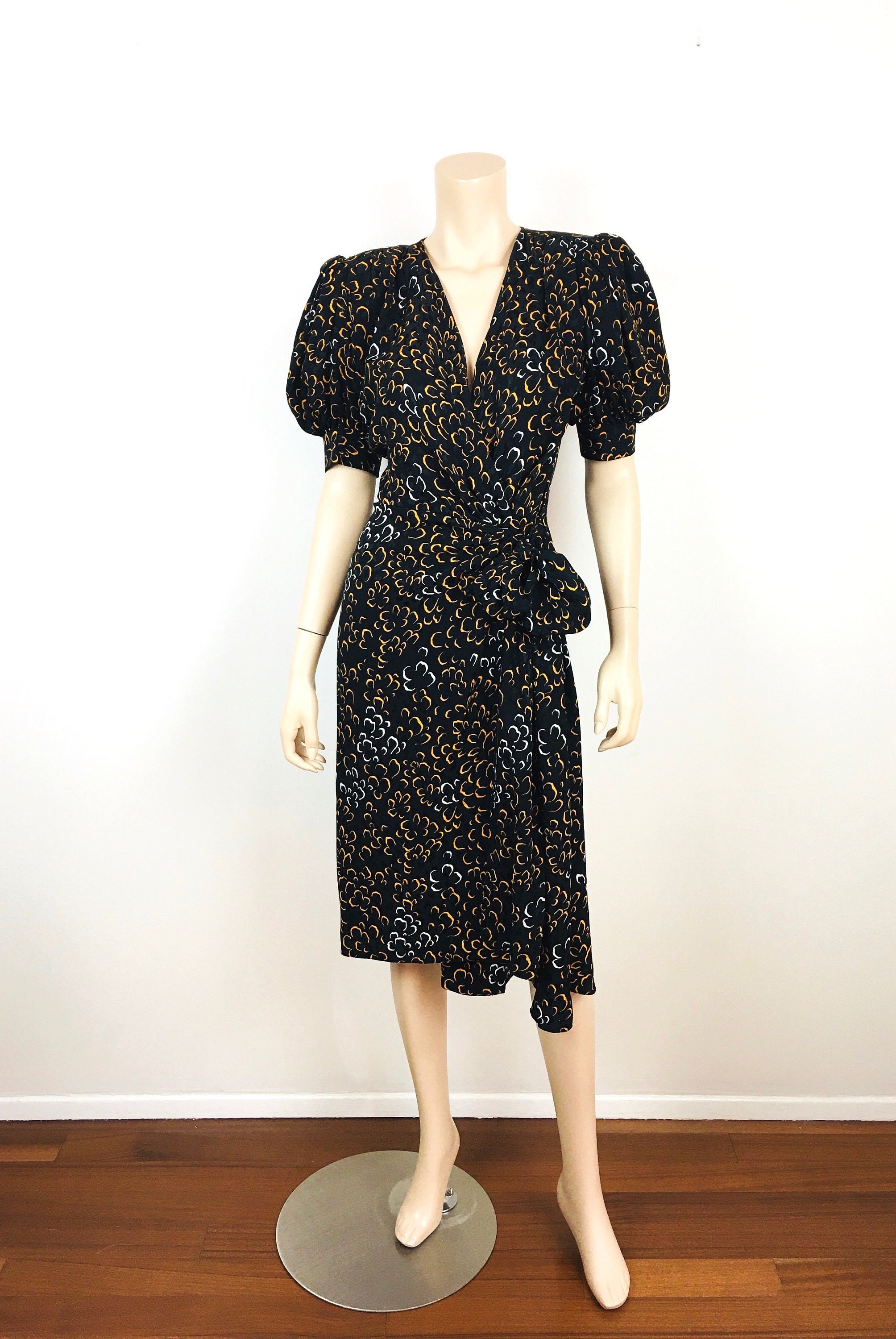 Ysl Floral Dress - Etsy