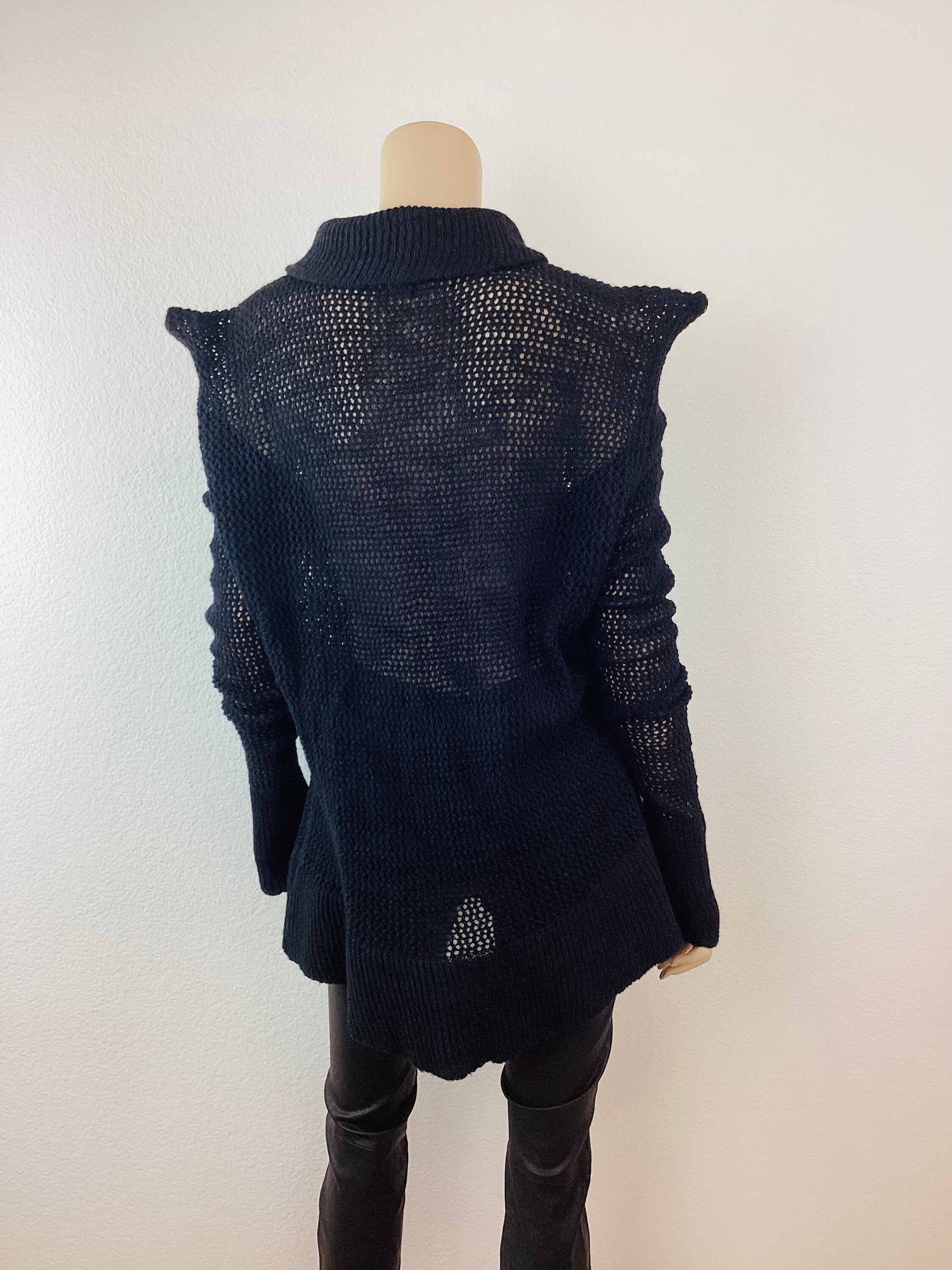 VIVIENNE WESTWOOD Black FISHNET Anglomania Avant Garde