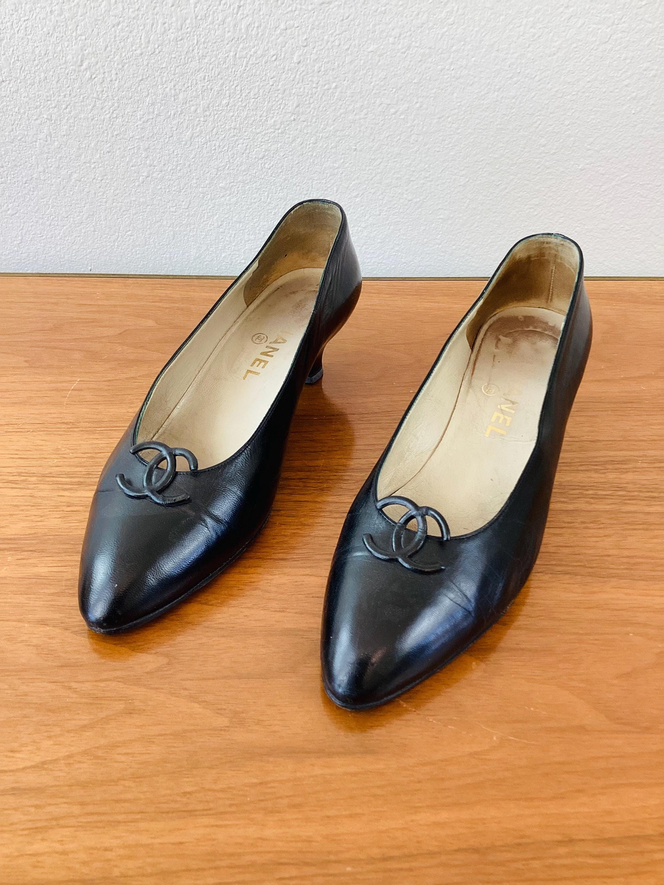Chanel Logo Shoes - Etsy