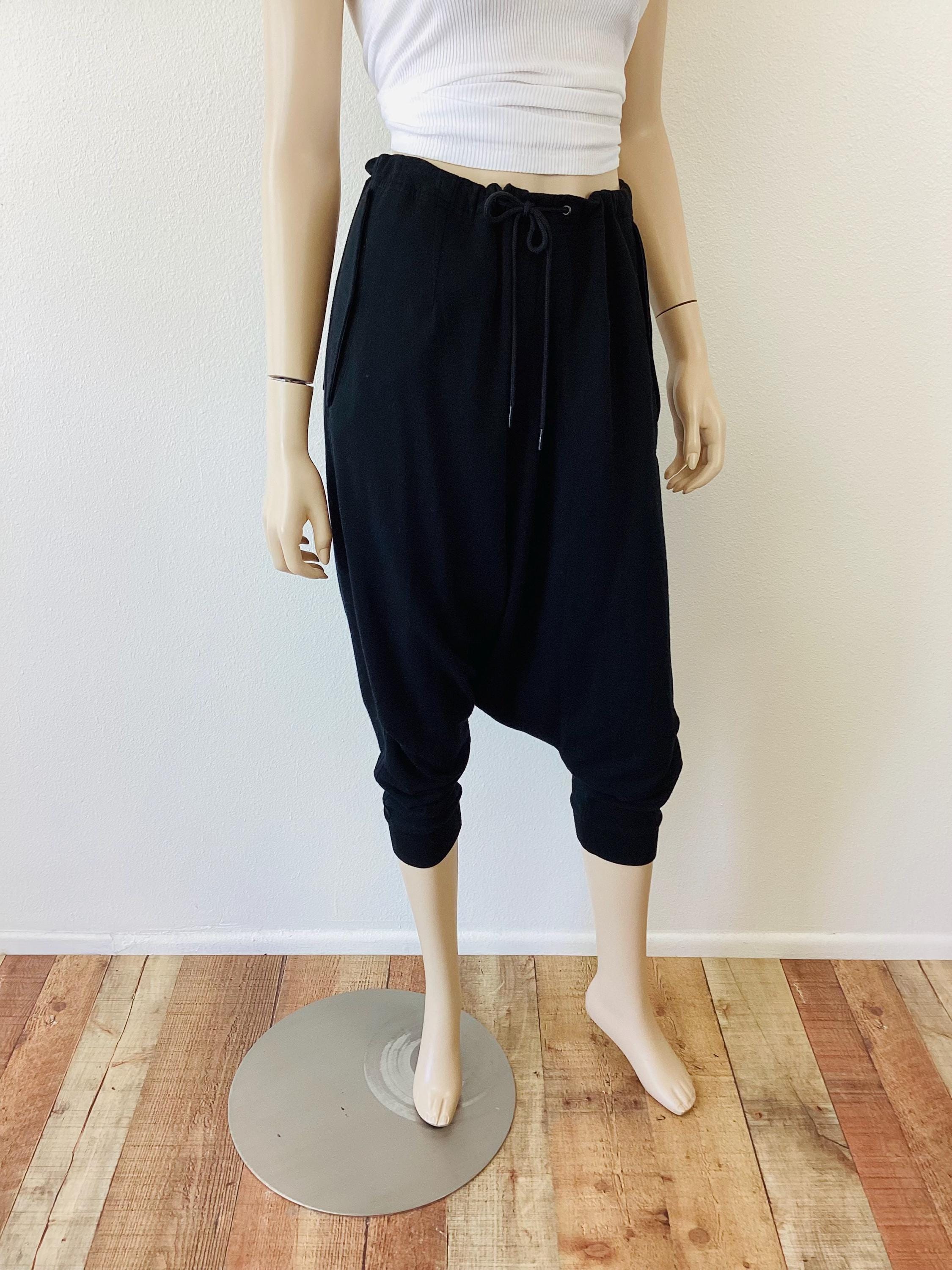 YOHJI YAMAMOTO X Adidas Y-3 Low Crotch Black Y-ME? Athletic Jogger