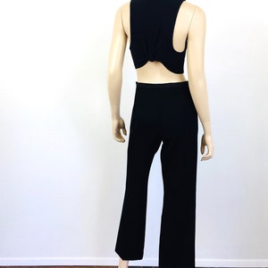 YOHJI YAMAMOTO Minimalist 2000s Black Trousers / Pants image 8