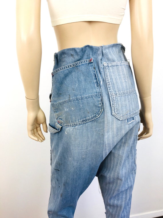 GREG LAUREN Handmade PATCHWORK Vintage Denim / Ov… - image 7