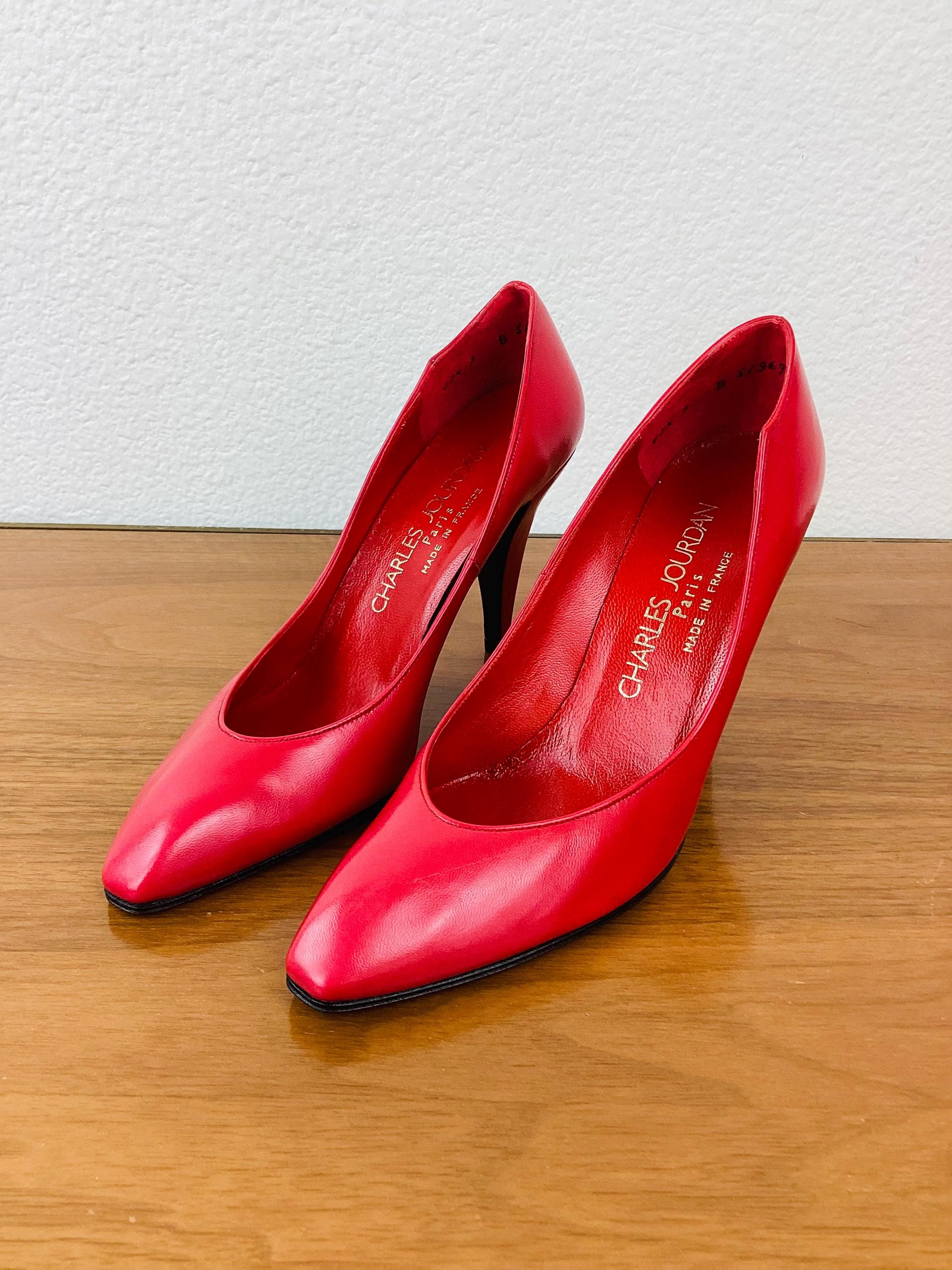 CHARLES JOURDAN Paris レディースパンプス/サイズ5.5 Charles Jourdan Paris Strappy Heels-sz 5.5 – The Phonebooth