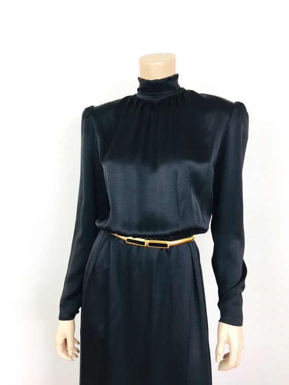 Vintage 1970s / 1980s CHRISTIAN DIOR Boutique Bla… - image 3