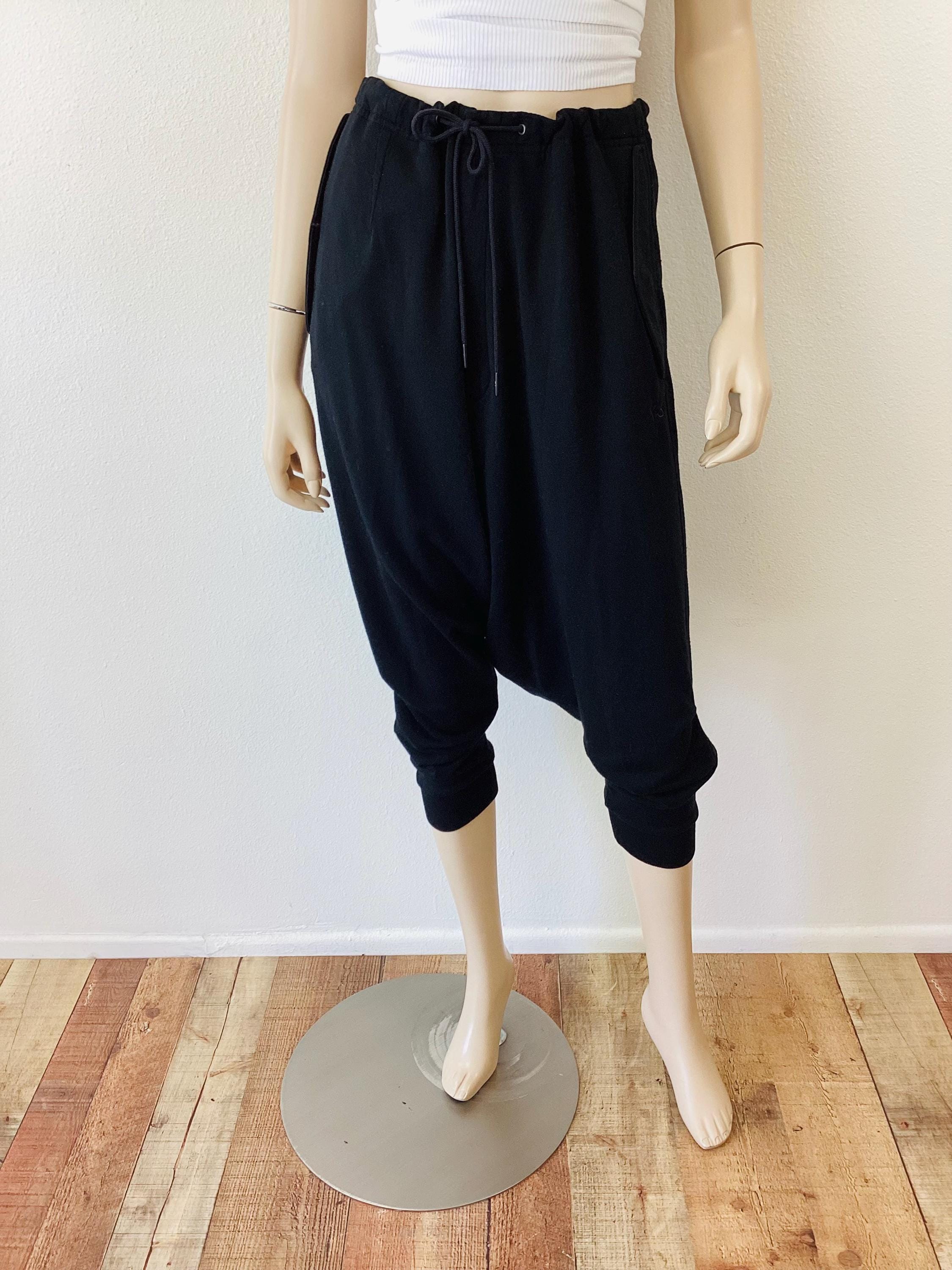 YOHJI YAMAMOTO X Adidas Y-3 Low Crotch Black Y-ME? Athletic Jogger